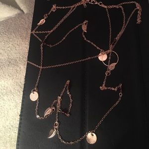 Layered necklace